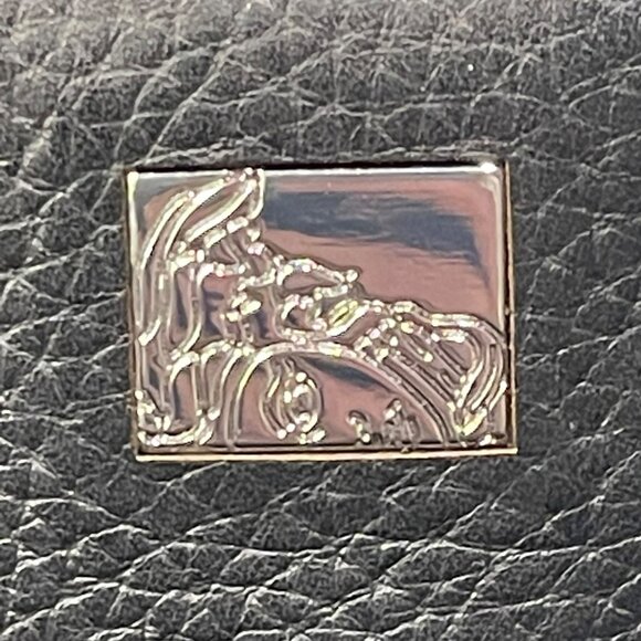 Versace Zip Around Black Leather Wallet Like New - Picture 8 of 12